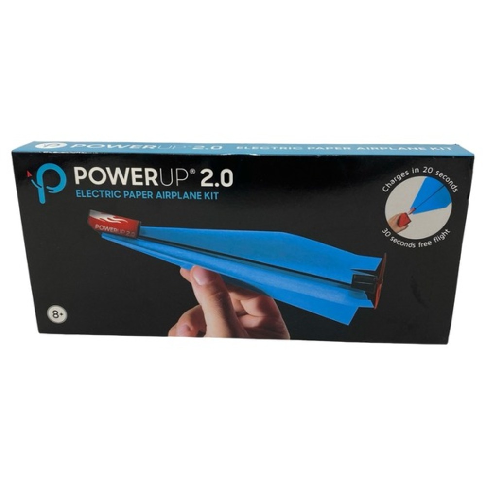 RED PowerUp 2.0 Electric‎ Paper Airplane Kit Motorized STEM Toy 500-002 NEW